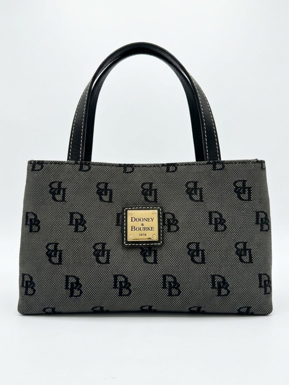 Vintage Dooney & Bourke Mini East/West Bag, Black